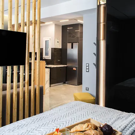 Aether - Modern & Luxe With 65 Tv By Tt Apartment Athens